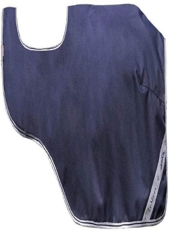 LeMieux Arika Horse Exercise Sheet in Navy - Waterproof Equestrian Rug with Classic Cut, Reflective Panels, Rear Soft Cord and Filet Strap - Small - Image 1